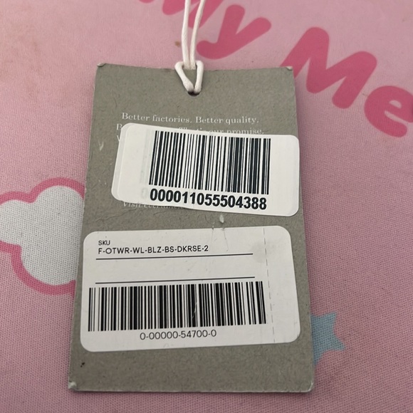 Everlane Easy Blazer in dark rose - Picture 3 of 3